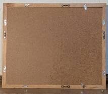 【真作】絵画　田中志郎　油彩SM　初秋　山と川の風景画　柔らかな自然美　X105