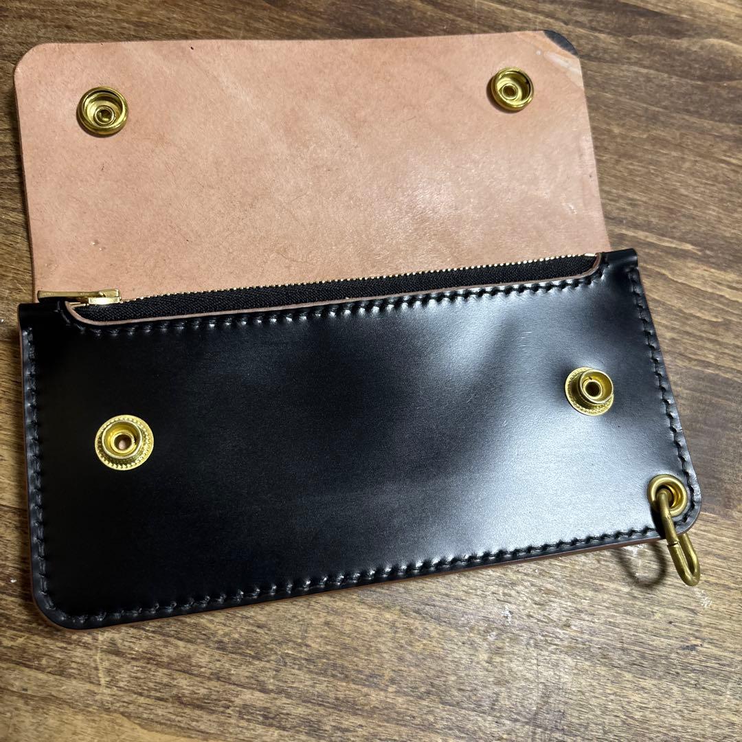 フルコードバン⭐︎新喜皮革⭐︎トラッカーウォレット⭐︎コードバン⭐︎ホーウィン⭐︎ロカド