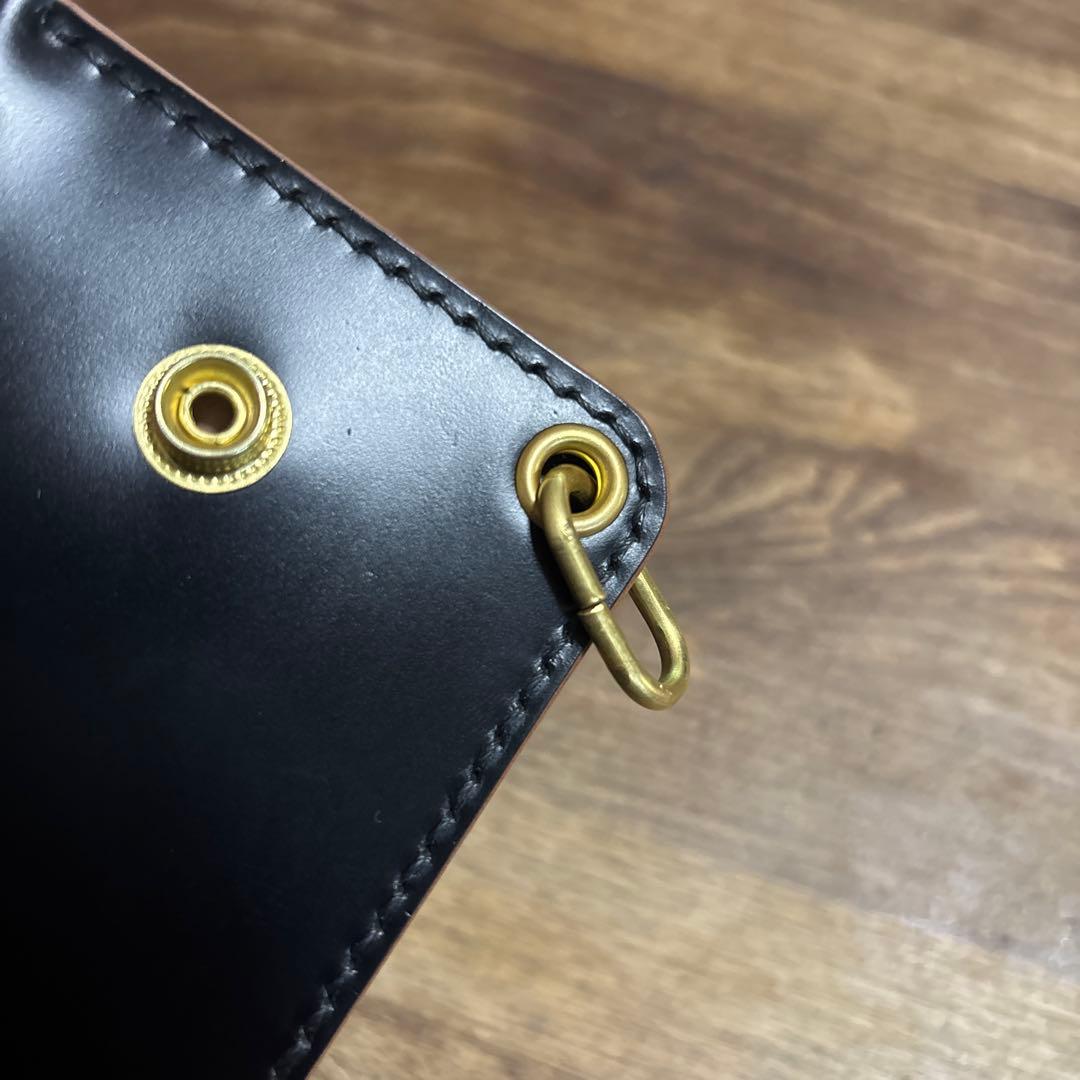 フルコードバン⭐︎新喜皮革⭐︎トラッカーウォレット⭐︎コードバン⭐︎ホーウィン⭐︎ロカド