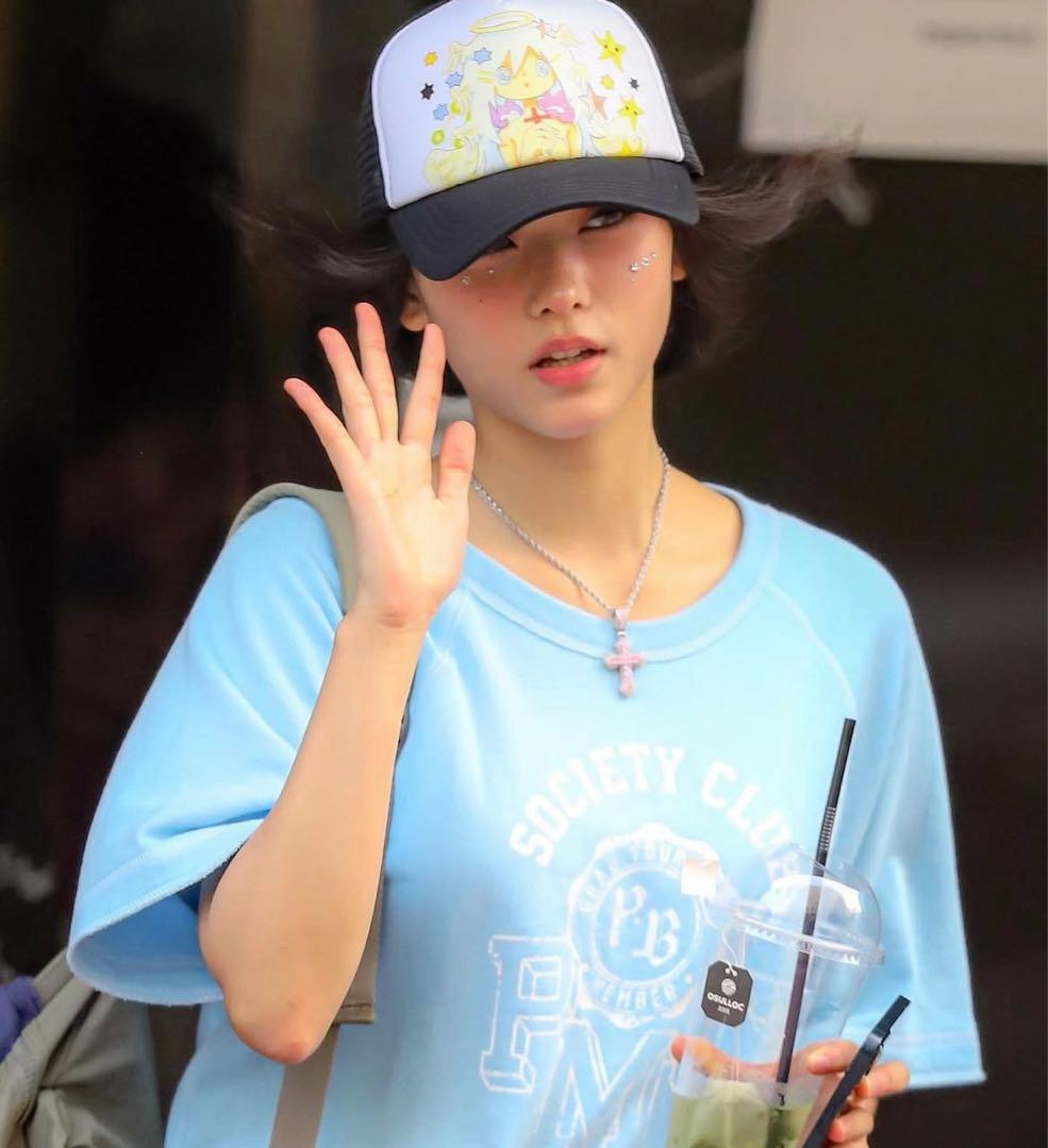 【newjeans着用】 yumin ha キャップ