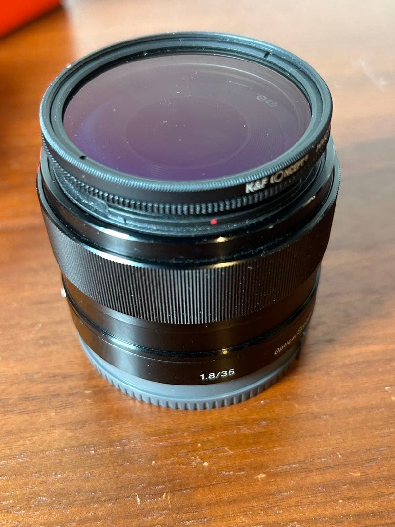 美品✨SEL35F18✨SONY E35mm F1.8 OSS +NDフィルター