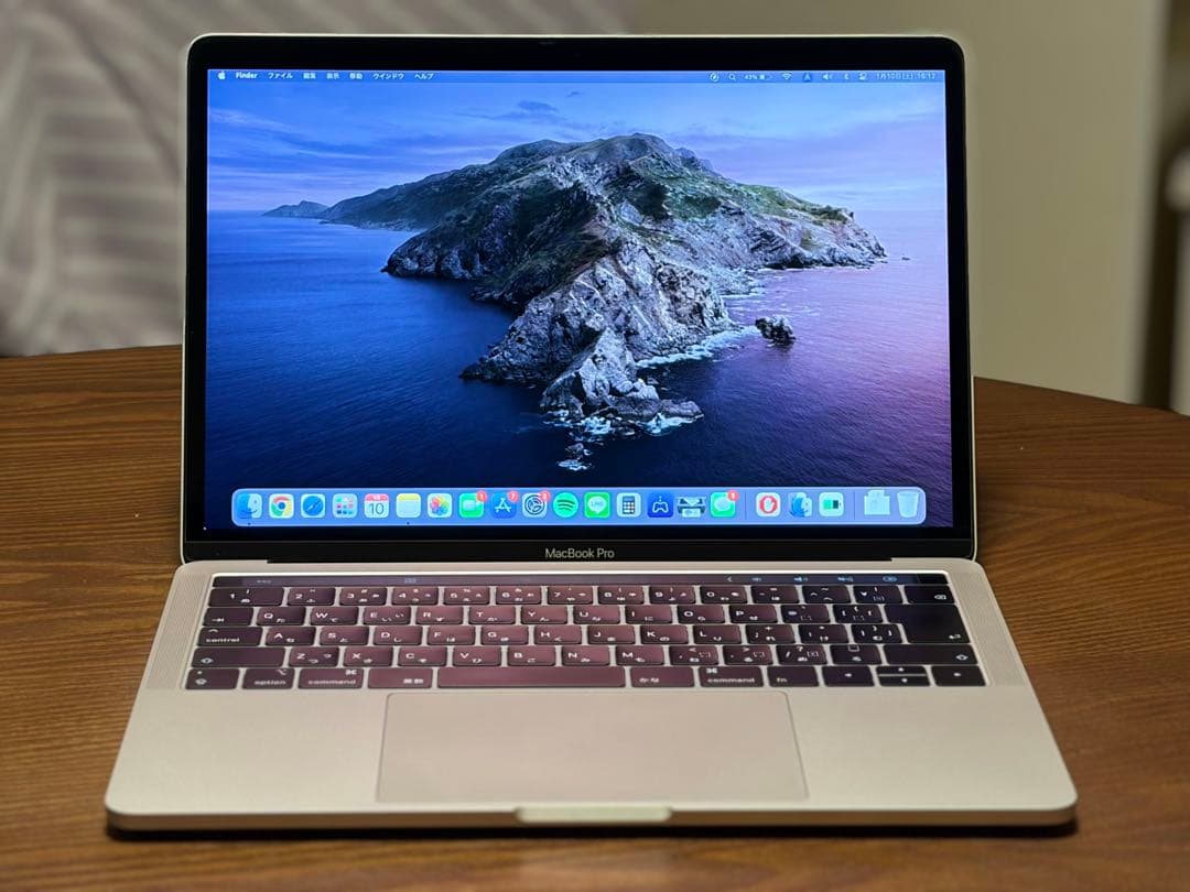 MacBookPro 13インチ 2019 2.4GHz 16GB