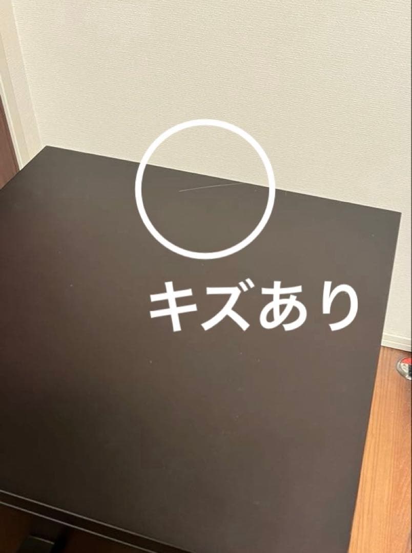 フクラ HUKLA ベッドサイド引き出し ダークブラウン