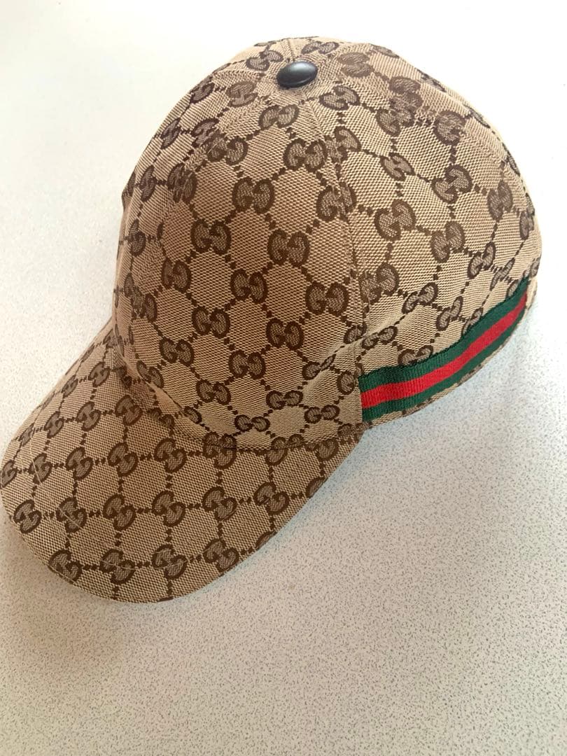 GUCCI monogram cap 「美品」