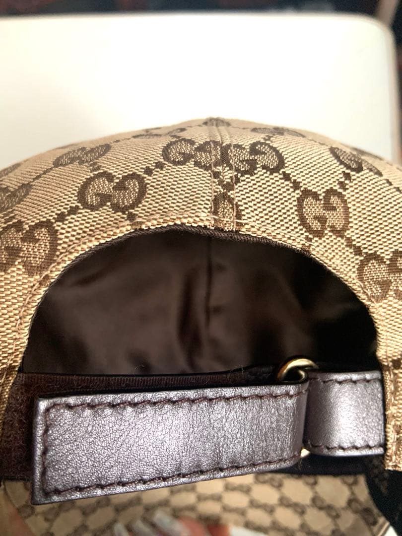 GUCCI monogram cap 「美品」