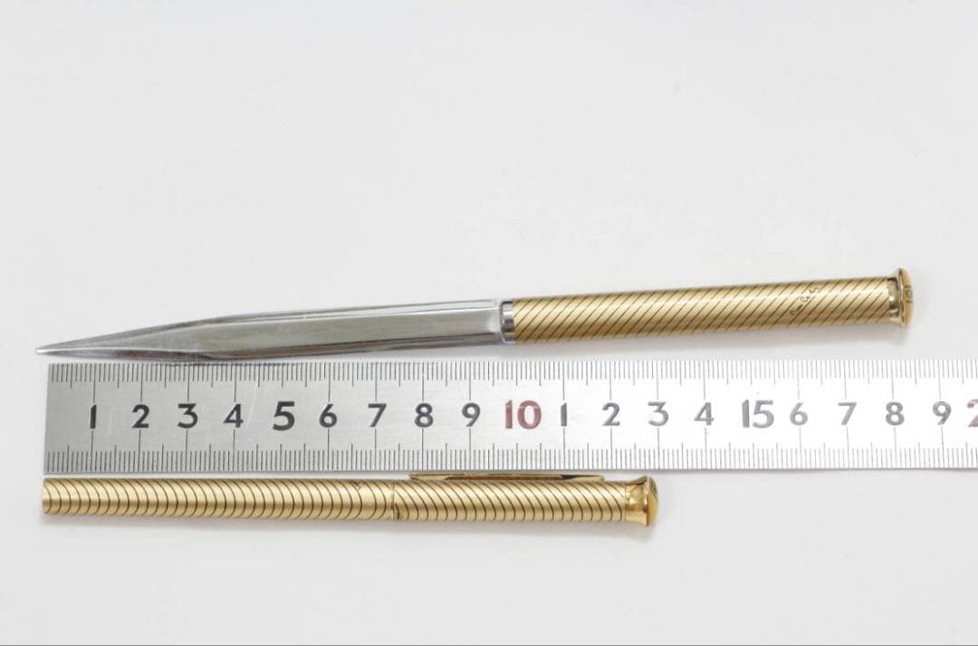 Pierre Cardin ゴールドペーパーナイフ 約10cm