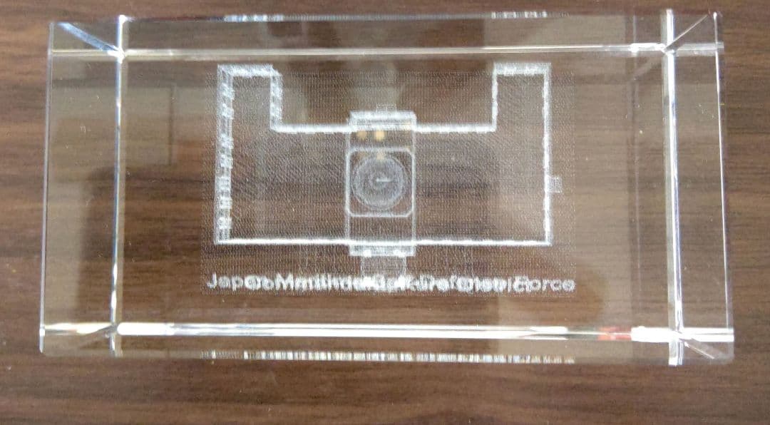 クリスタルガラス 呉地方総監部3D