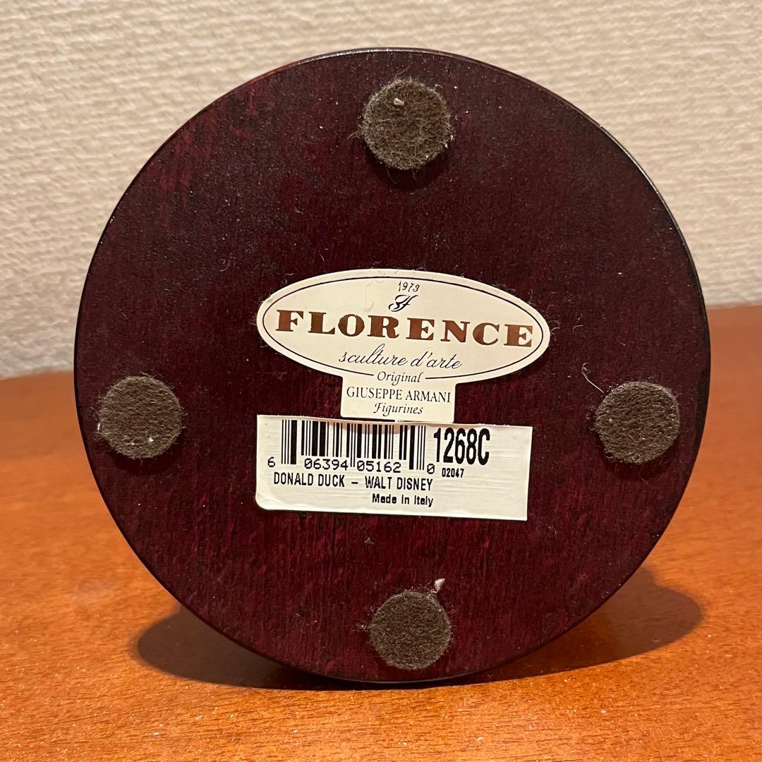 美品　ジョゼッペアルマーニ　ドナルドダック　人形　陶器　ディズニー　置物