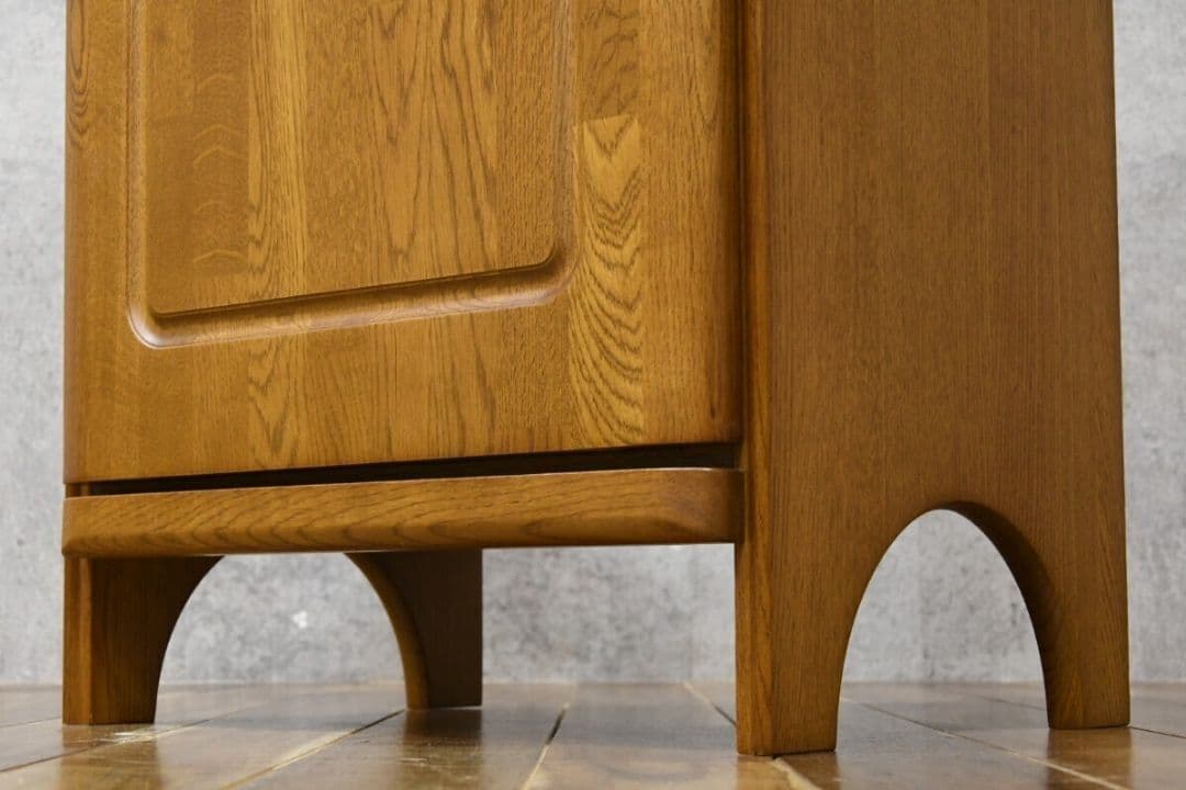 4EK131 マルニ木工 maruni 電話台 キャビネット 飾り棚 オーク材