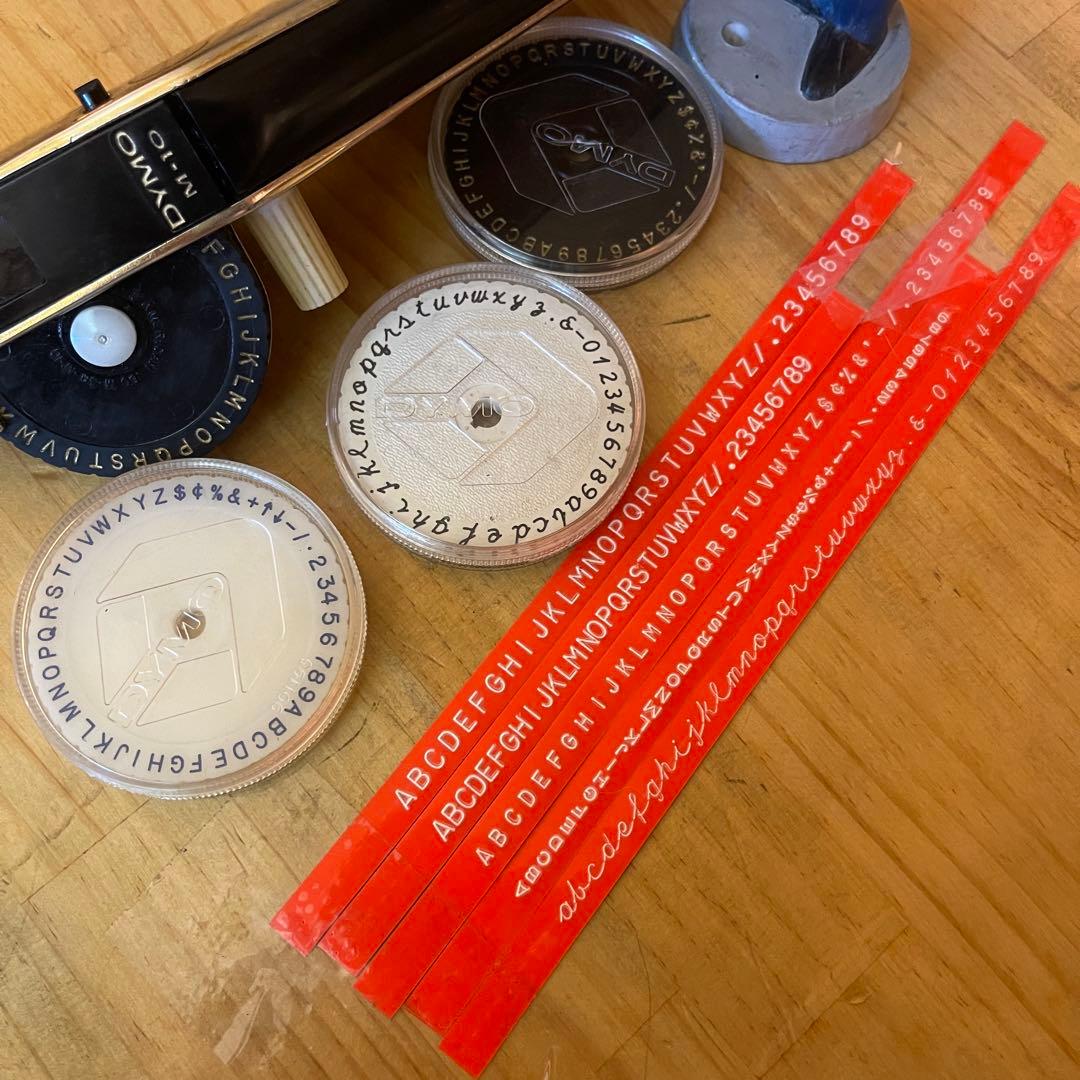 ■製品保証■【筆記体】 ダイモ M-10 GOLD限定品 DYMO 182-5