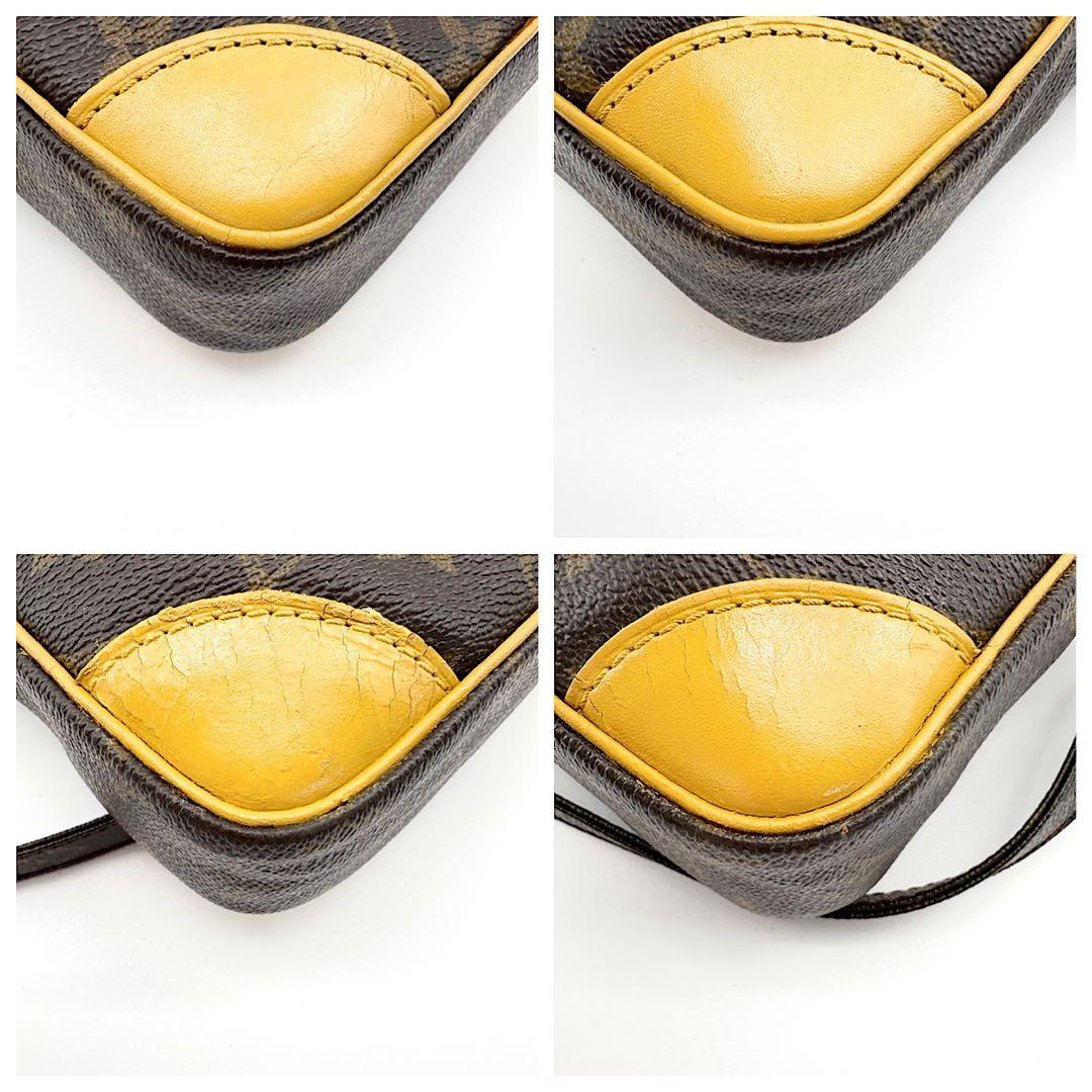 VUITTON ショルダーバック　ダヌーブ　斜め掛け　PVC レザー