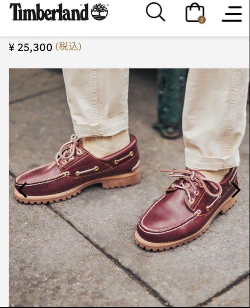 新品Timberland スリーアイ クラシック ラグ シューズ　3eye