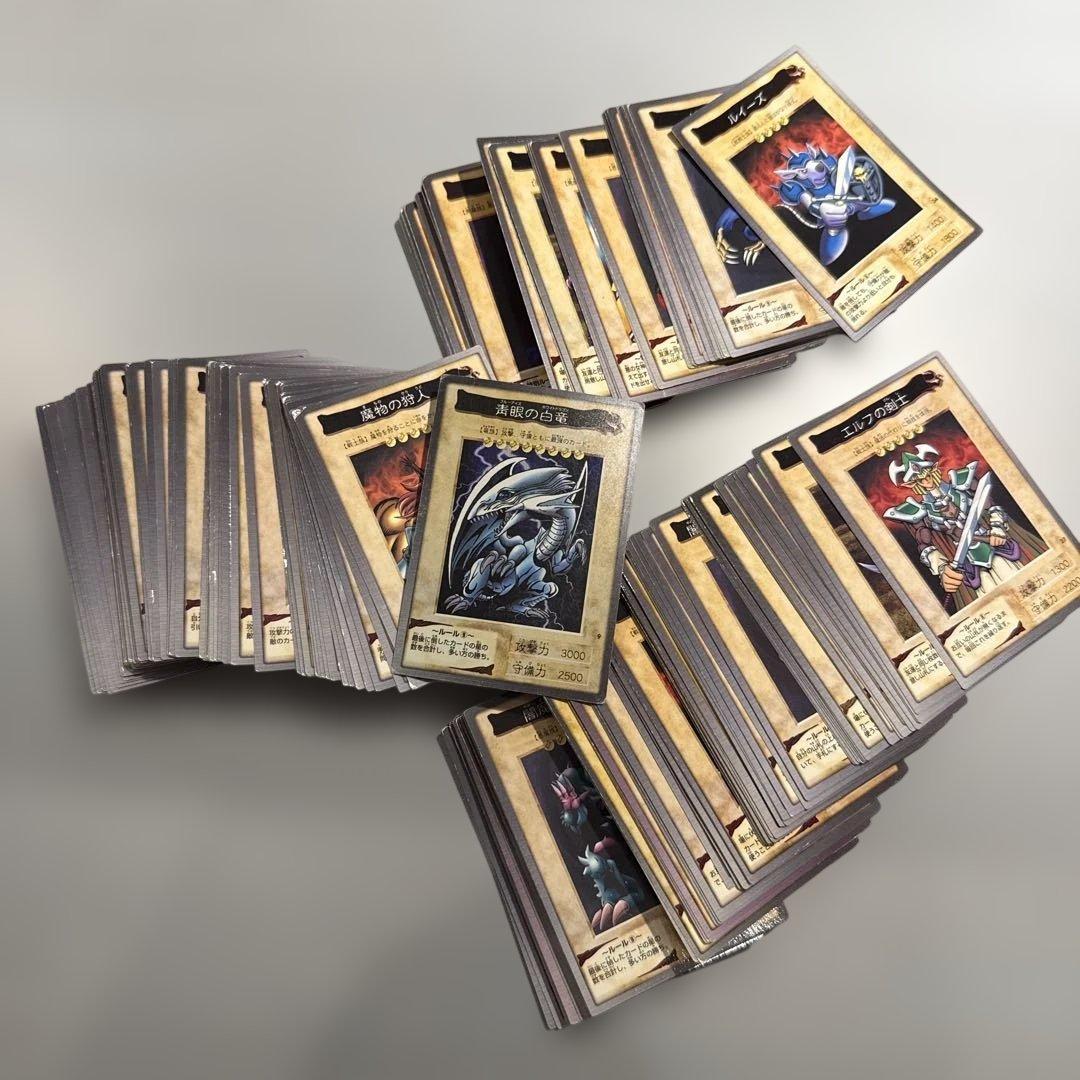 青眼の白龍　ブルーアイズ　遊戯王　バンダイ版　カードダス　箱付き