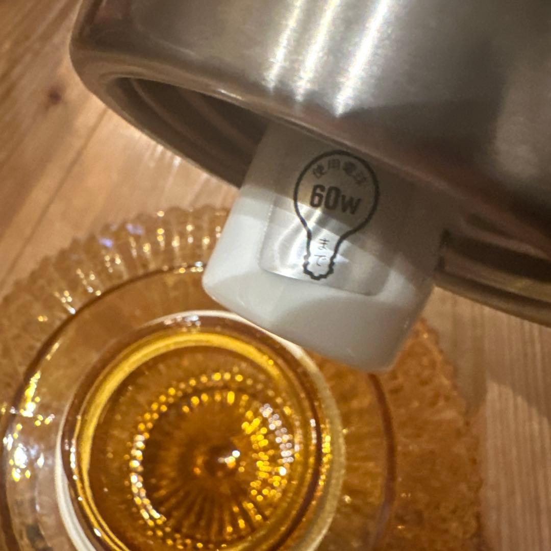 オールド照明　アンバー　昭和レトロ　壁付け　飴色　ヒカリ照明　アンティーク