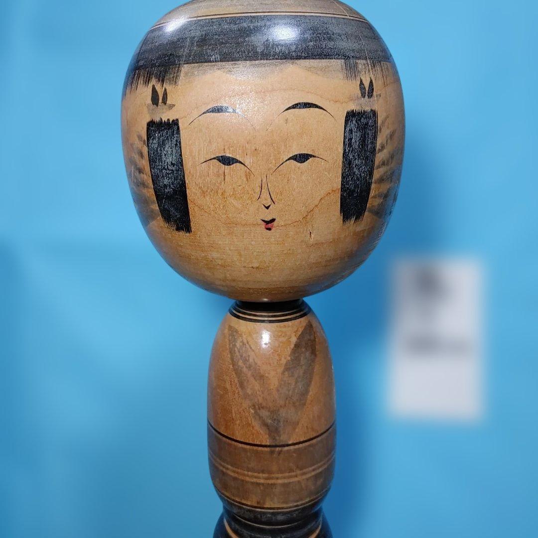 伝統こけし（大きめ） 佐藤辰雄作　弥次郎系こけし