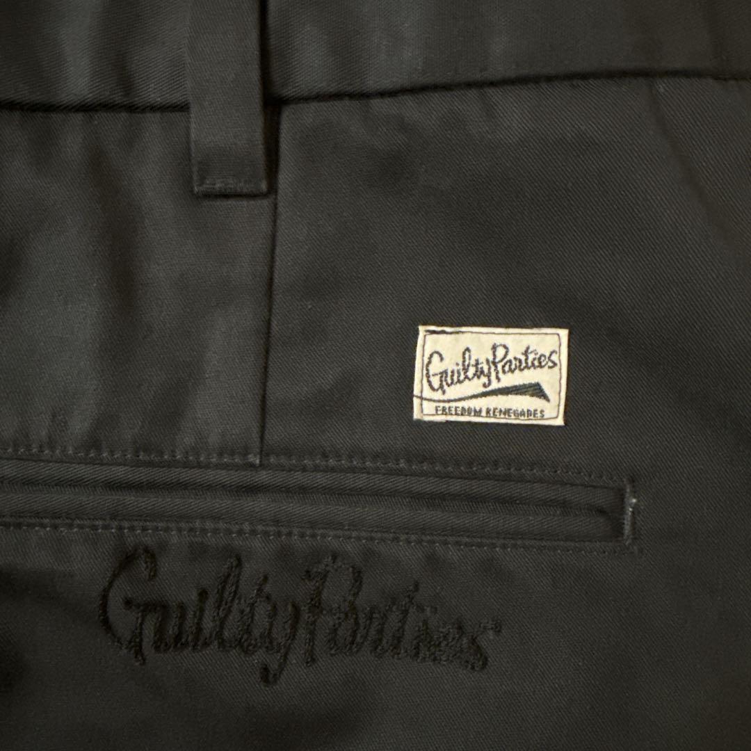 【XL】WACKO MARIA ワコマリア T/C チノトラウザーズ 黒