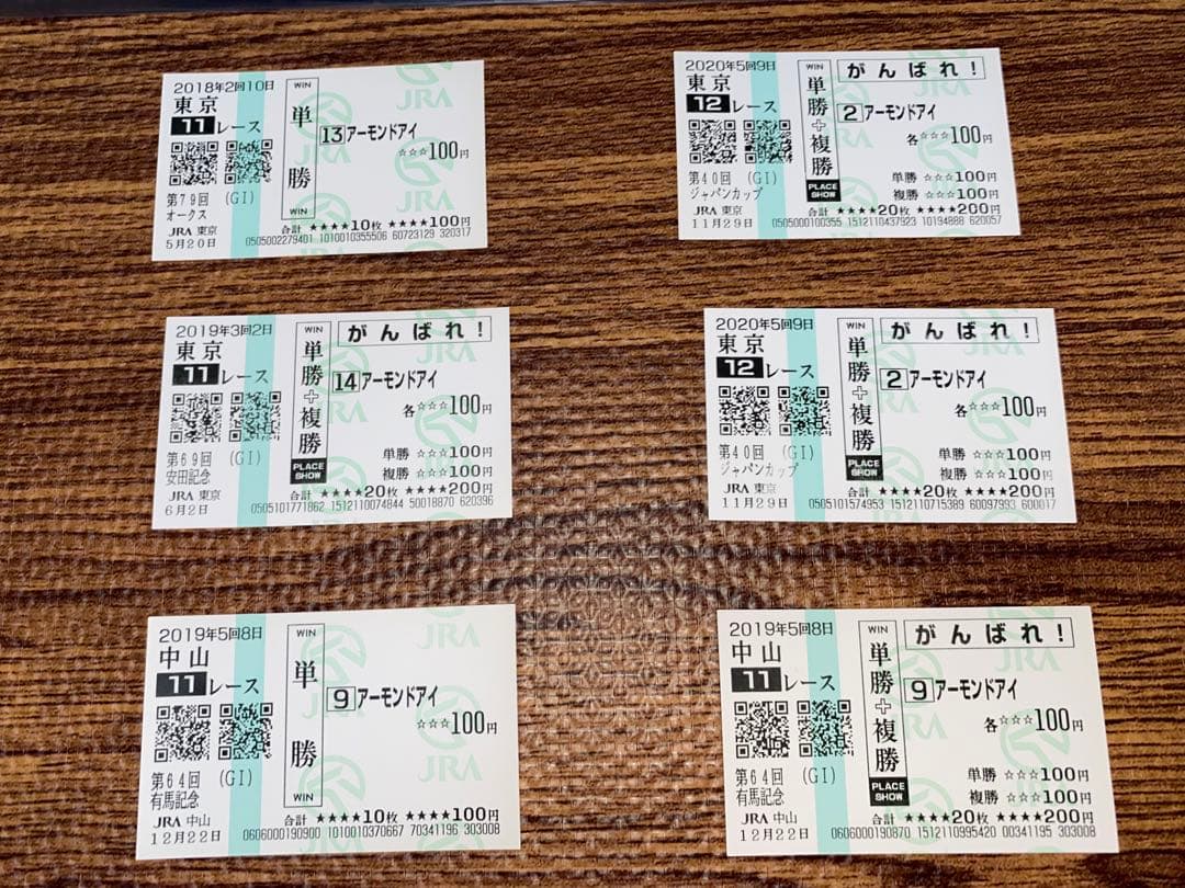 アーモンドアイ新聞記事　グッズセット