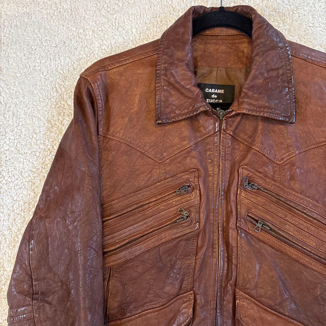 レザージャケット　フライトジャケット A-2 お探しの方に　ライダース　革ジャン