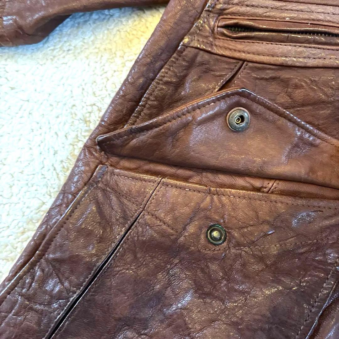 レザージャケット　フライトジャケット A-2 お探しの方に　ライダース　革ジャン