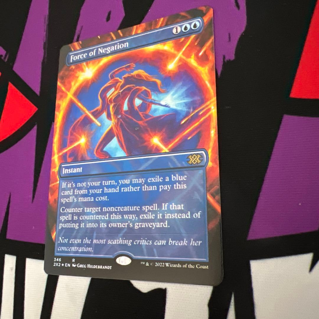 否定の力/Force of Negation 英語一枚　拡張foil