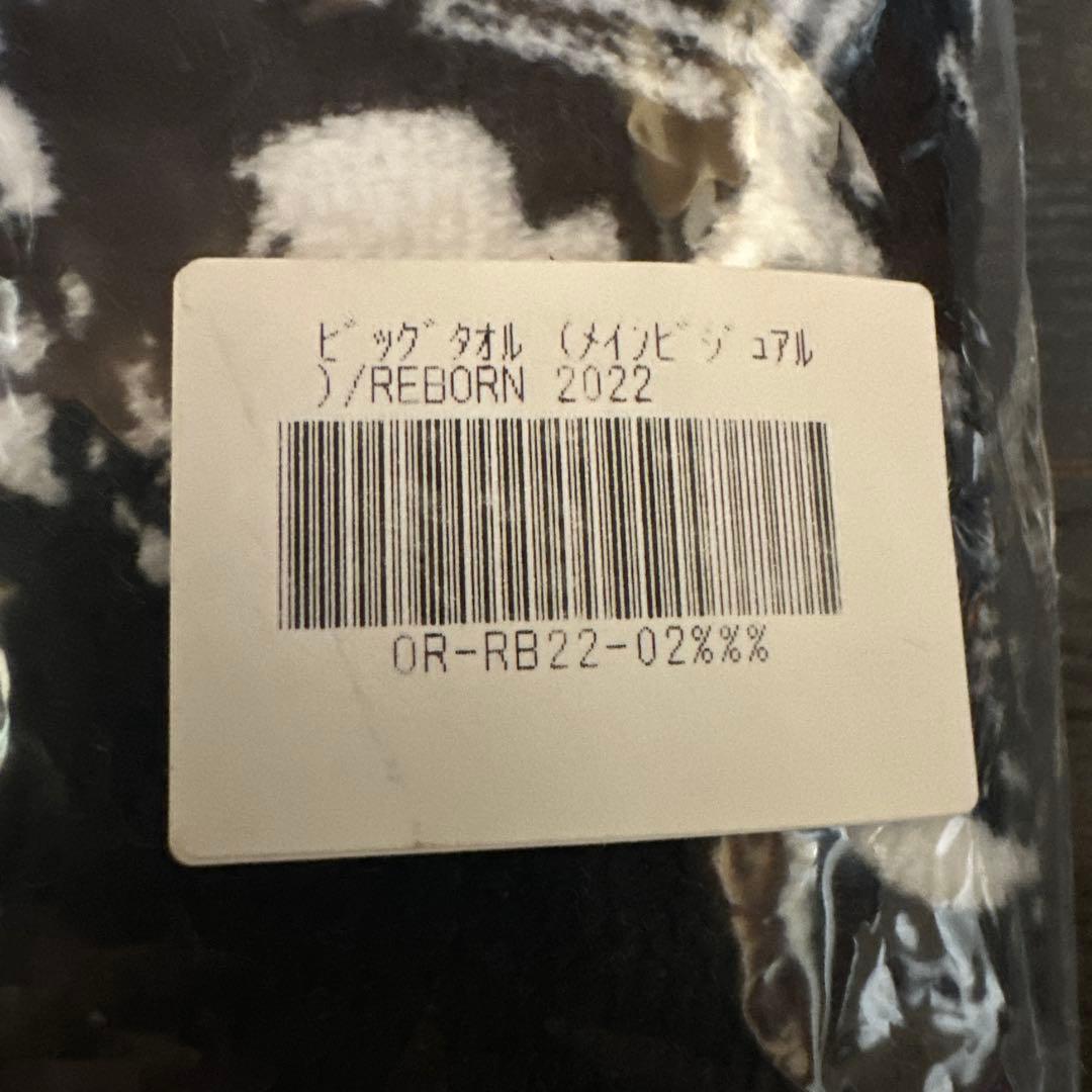 最安値　長渕剛　REBORN 2022年　ビッグタオル　当時品　おまけ付き