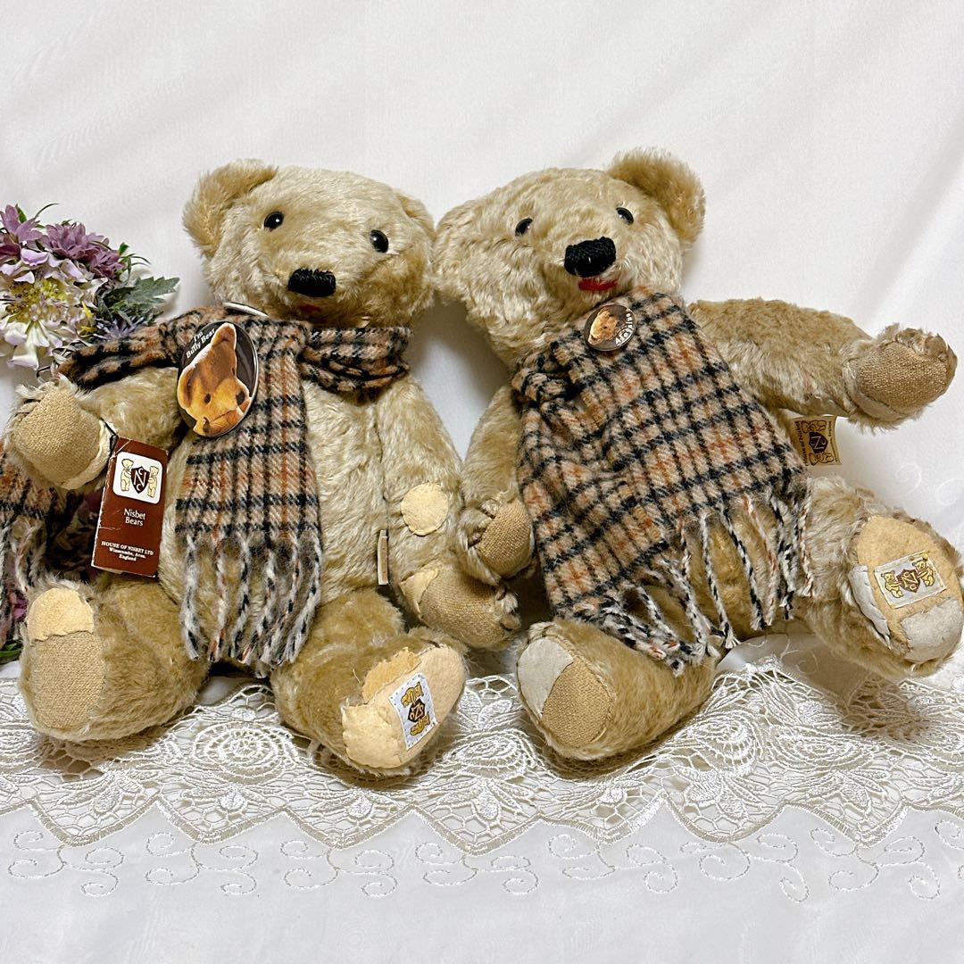 Pandra 様❤️レア❤️タグ付き‼️ハウスオブニスベット　ビンテージテディベア