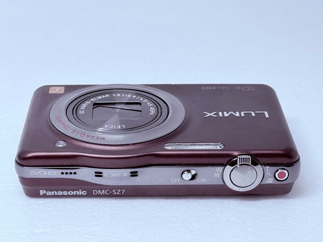 LUMIX DMC-SZ7 ブラウン 動作確認済 コンパクトデジタルカメラ
