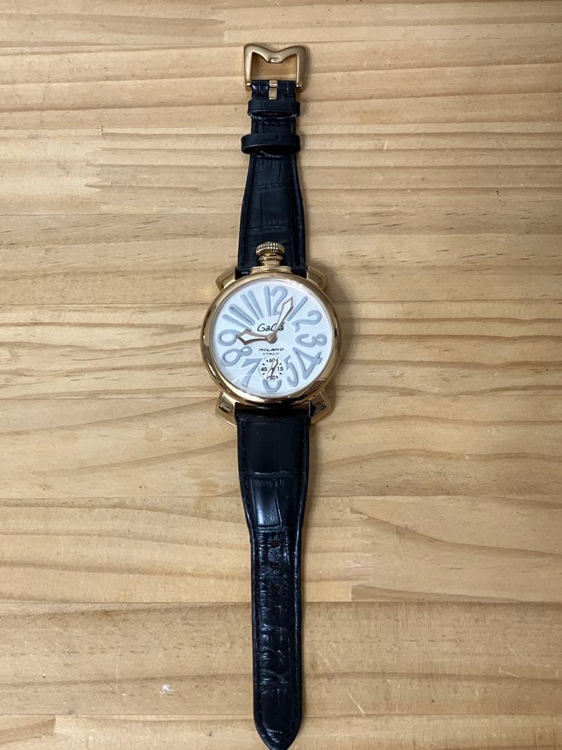 ゆ*き様 GAGAMILANO ガガミラノ 腕時計 手巻き式 マヌアーレ　稼働品