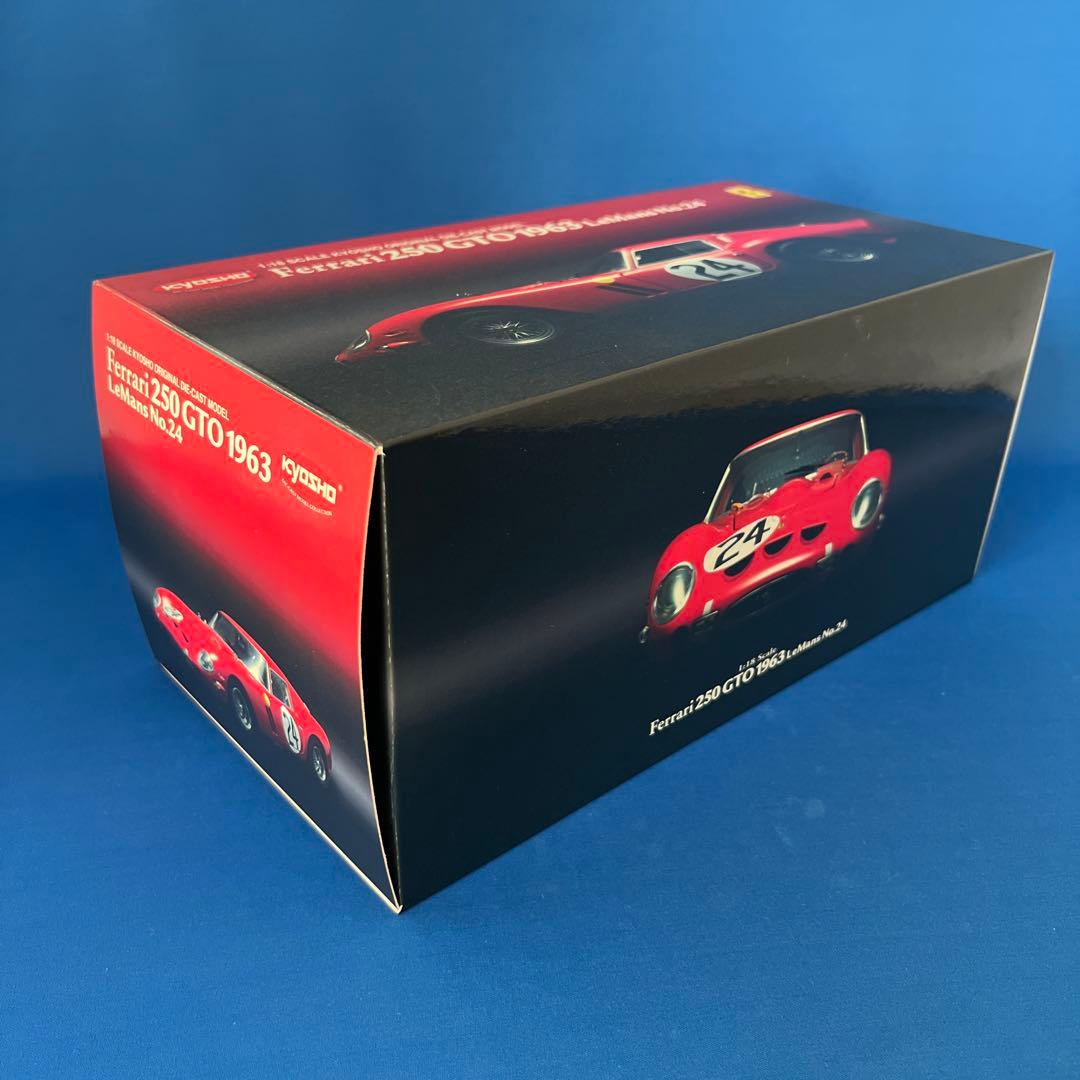 京商　1/18 フェラーリ 250 GTO 1963 ルマン #24