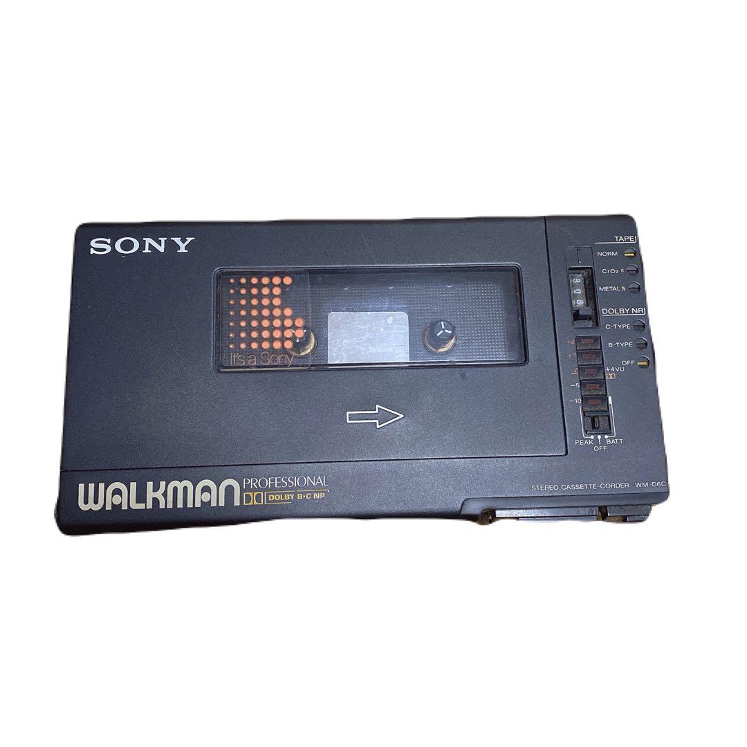 SONY 最高峰 ウォークマンプロフェッショナル WM-D6C