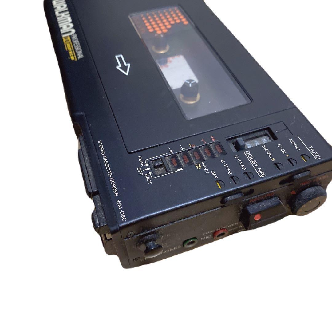 SONY 最高峰 ウォークマンプロフェッショナル WM-D6C