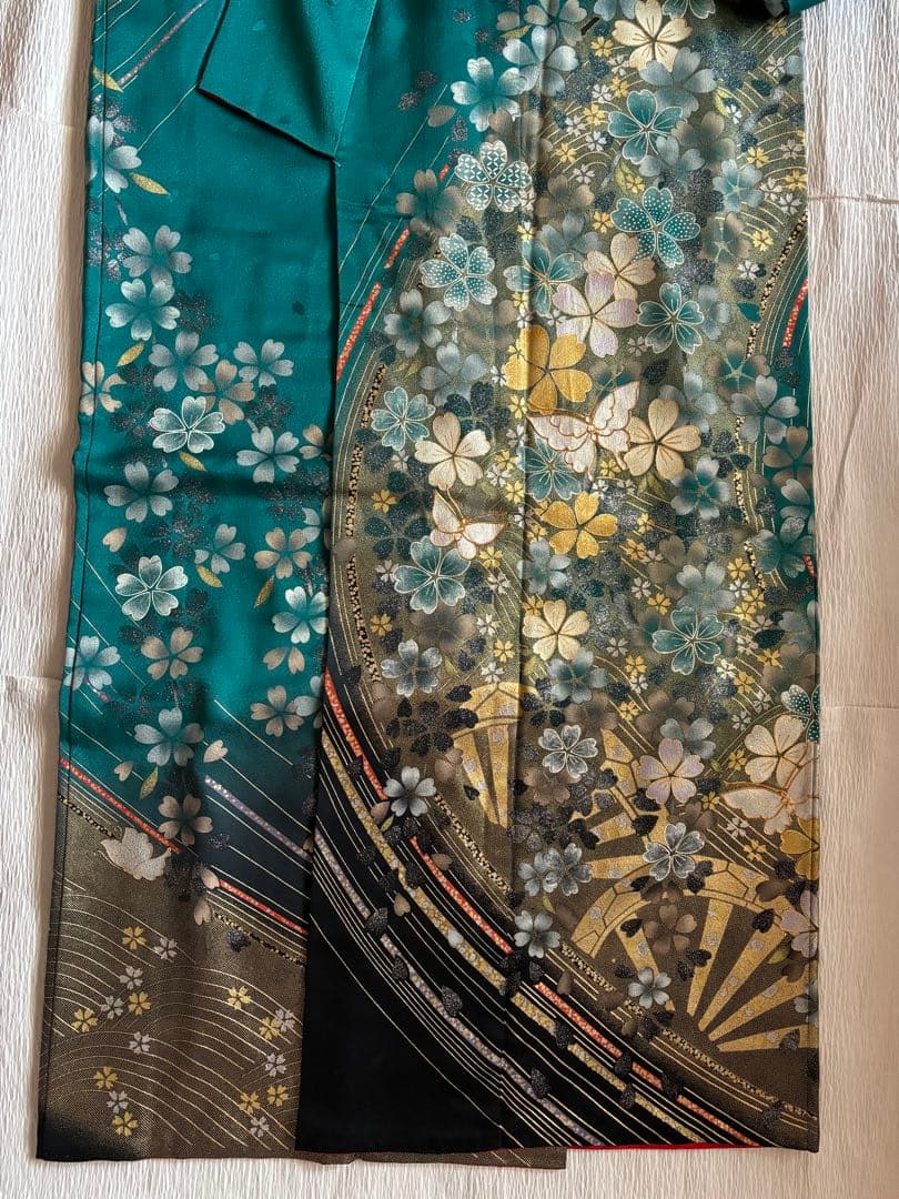 振袖フルセット袴のセット　成人式　帯揚げ帯締め　袋帯　重ね襟　草履バッグ　髪飾り