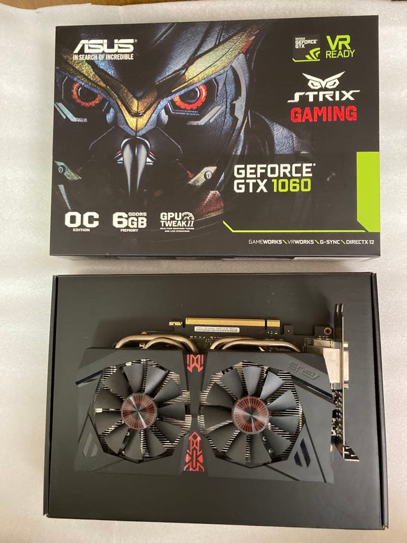 グラフィックボード・グラボ・ビデオカード ASUS GeForce GTX 1060 OC 6GB
