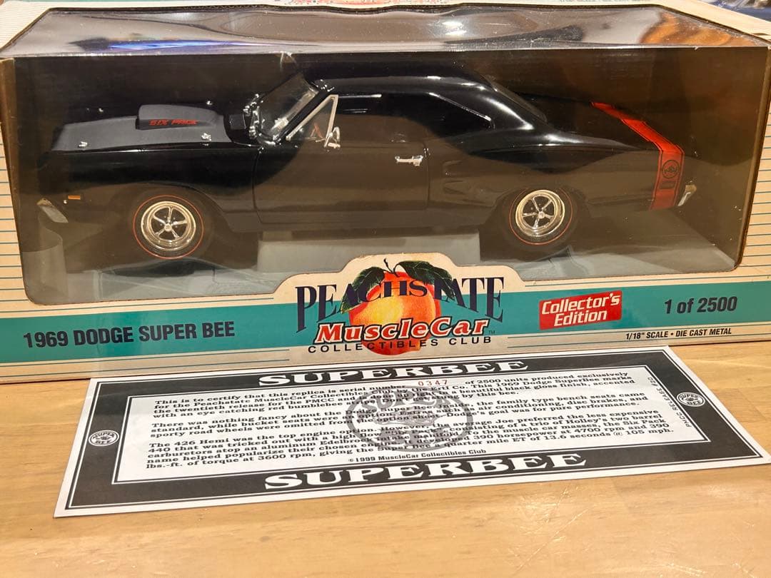 1969 Dodge Super Bee レア　ミニカー　模型　アメ車　ワイスピ