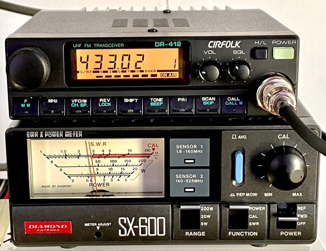 アルインコ DR-412MX 25wトランシーバー　アマチュア無線機