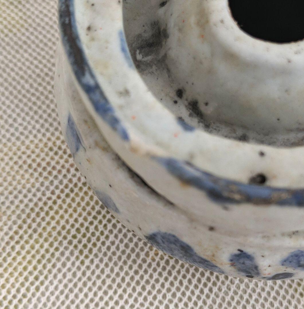 明〜清朝の水滴　古陶磁　釜定蝋印あり