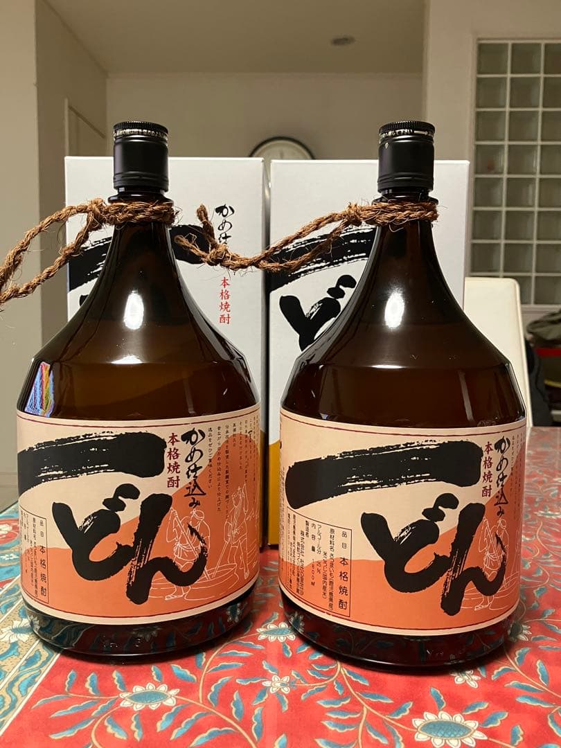 本格焼酎 かめ仕込み いっどん 2本セット