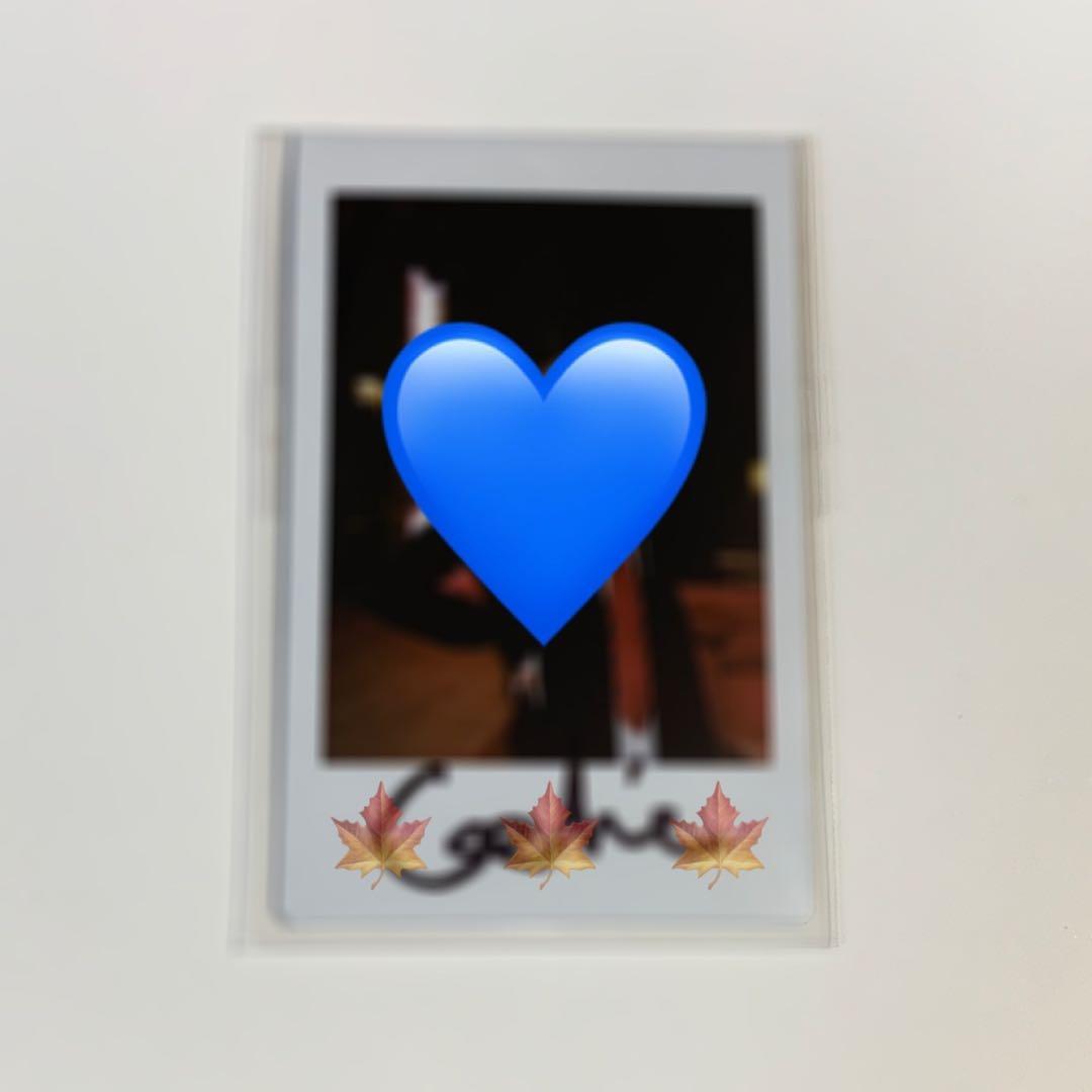 IVE LOVE DIVE コンカ 直筆 サイン入り チェキ ポラロイド ガウル