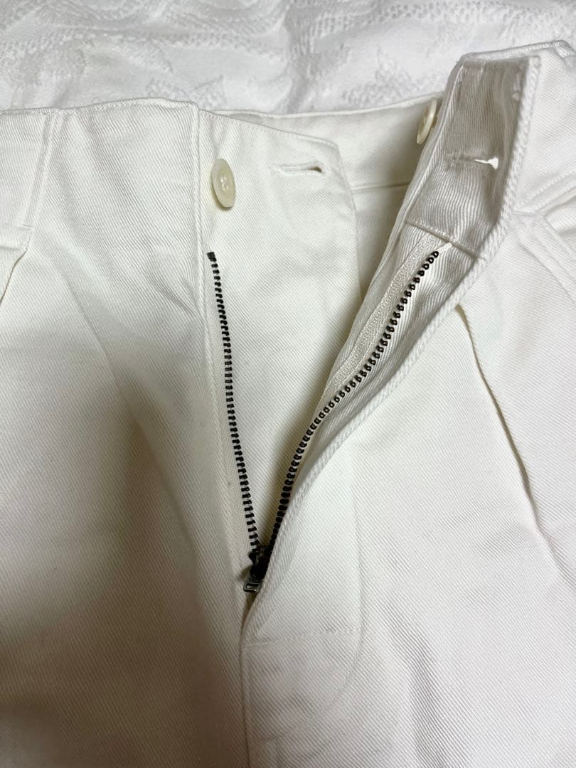 佐々さま専用　MHL. SOFT COTTON DRILL チノパン　白