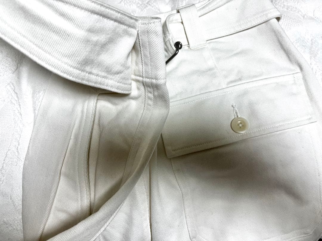 佐々さま専用　MHL. SOFT COTTON DRILL チノパン　白