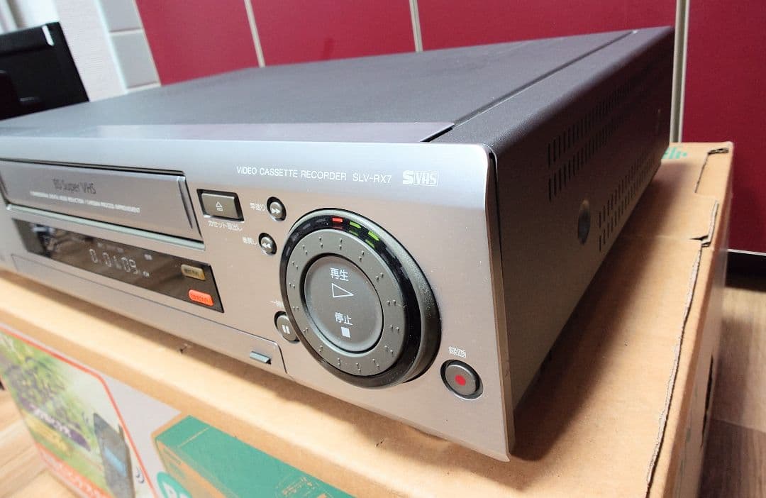 ★【未使用に近い】SONY SLV-RX7/ Super VHS/再生確認済み】