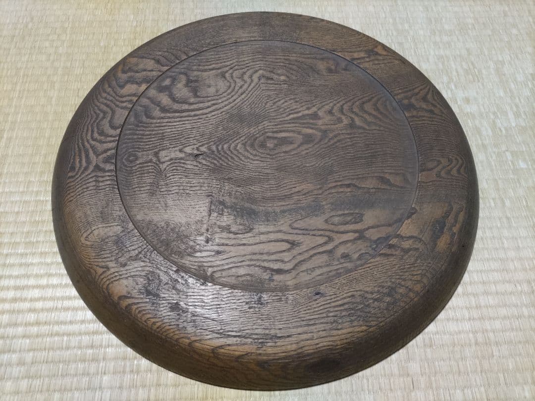時代！　木地盆　大盆（57ｃｍ）　栓の木　酒器使いに