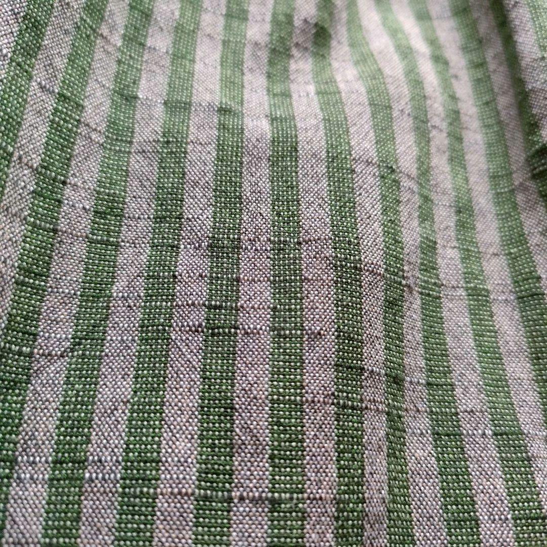 【✨極美品✨】ヤンマ産業◎会津木綿YAMMAキュロット ガウチョパンツ　棒縞