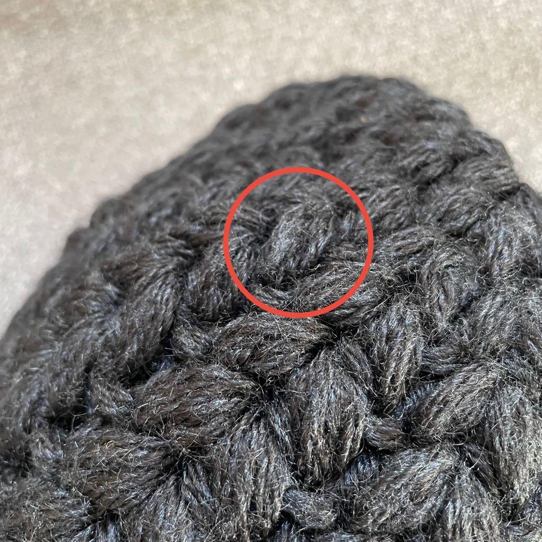 ヒトミシノヤマ　ニット帽