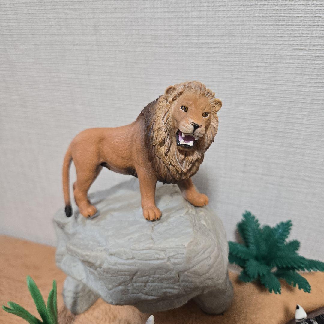 【美品】Schleich シュライヒ 水飲み場 動物セット