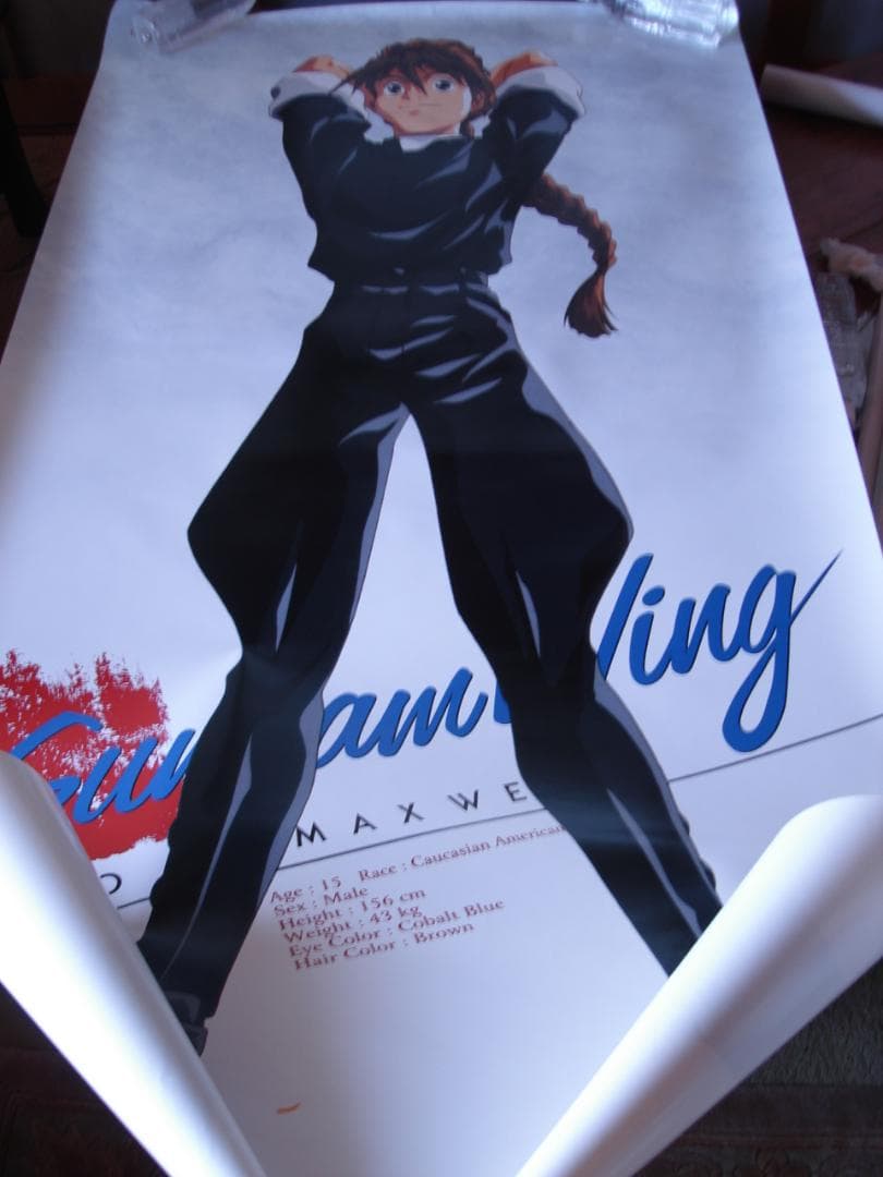 ガンダムシリーズ　キャラクター特大ロングポスター　Ｂ　　入手困難非売品ポスター