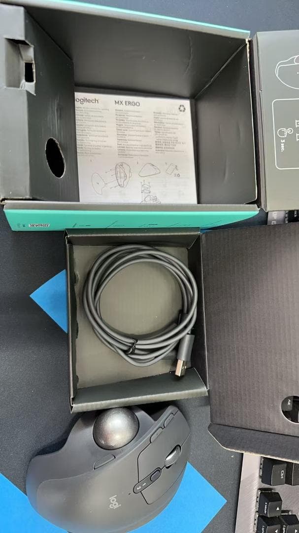 Logitech Mx Ergo Wireless マウス 中古B