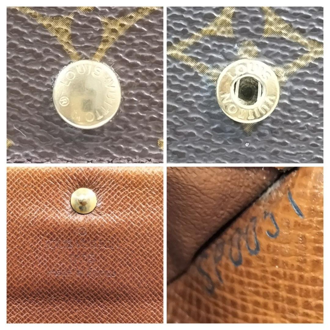 モノグラム ポルトトレゾール エテュイ パピエ 三つ折り財布 ルイヴィトン