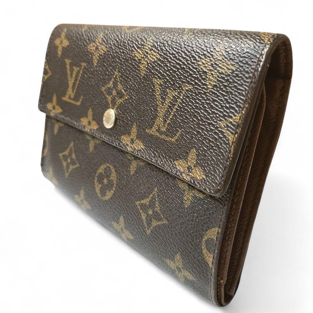 モノグラム ポルトトレゾール エテュイ パピエ 三つ折り財布 ルイヴィトン