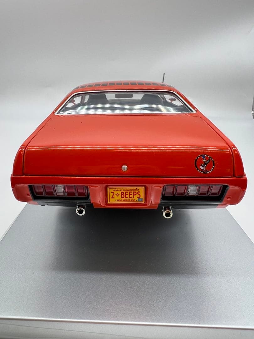 No231ミニカー1/18箱あり1971 Pontiac Road Runner